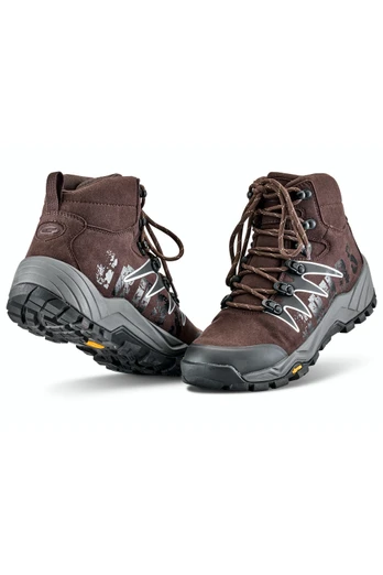 Quest Unisex Walking Boots - Brown