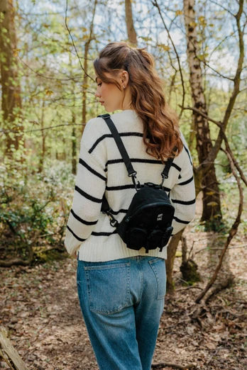 Jakson Triple Small Backpack - Black