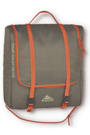 Camp Galley Deluxe Camp Kitchen Organiser - Deluxe beluga/dull Gold