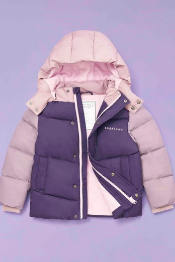 Kids Puffer Jacket - Twilight Purple
