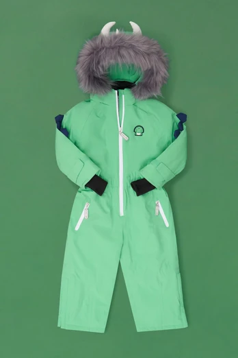 Spike the Dinosaur Kids Ski Suit - Spike