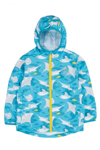 Kids Waterproof Rain Or Shine Jacket - Tropical Rays