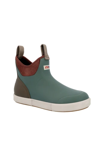 Womens Ankle Deck Vintage Boot - Vintage Sage