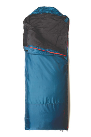Jungle/Travelpak  2°C Sleeping Bag Left Zip - Sapphire Blue