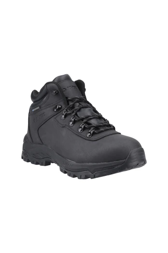 Mens Eurotrek Lite Waterproof Walking Boots - Black