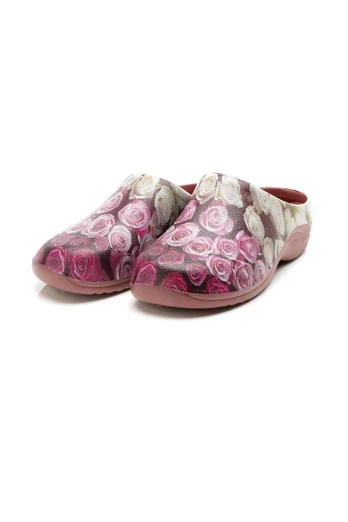 Women's Classic Waterproof Garden Clogs - Nostalgia Rose