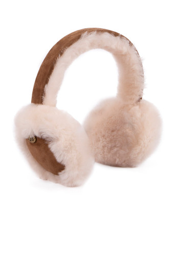 Womens Harper Sheepskin Earmuff - Chestnut
