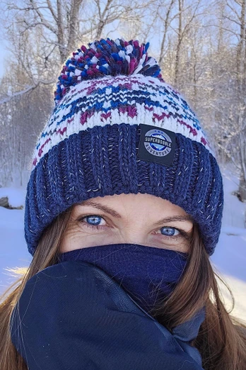 Freya Nordic Knit Unisex Super Bobble Hat - Freya