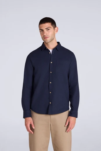 Hove Mens Shirt - Navy