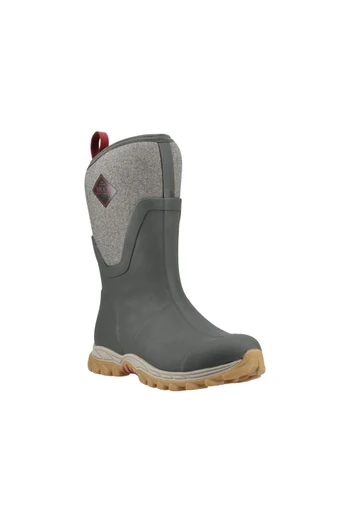 Womens Arctic Sport II Mid Wellington - Olive/Herringbone