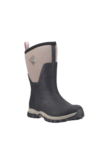 Womens Arctic Sport II Mid Wellington - Black/Tweed