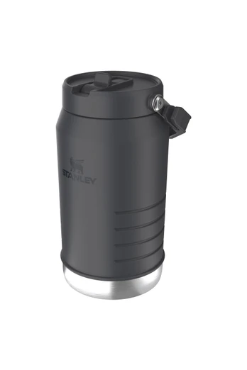 IceFlow Flip Straw 2.0 Jug 1.9L Water Bottle - Black
