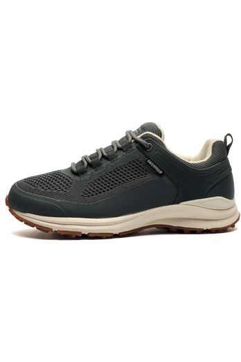 Compton Waterproof Womens Shoes - Grey / Stone