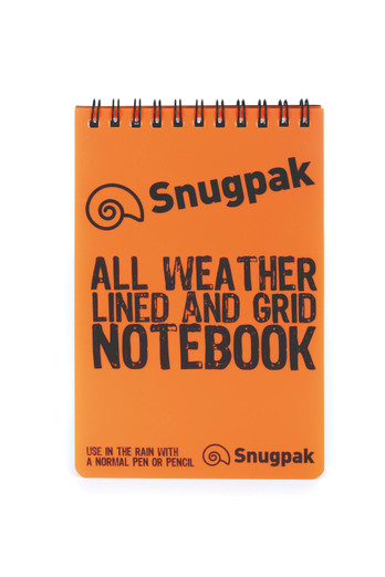 Water Resistant Notebook - Orange