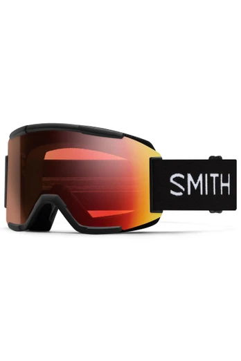 Squad Unisex Snow Goggles - Black / Red Photochromic