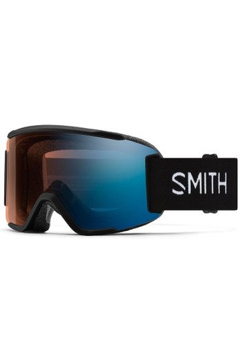 Squad S Unisex Snow Goggles - Black / Blue Photochromic