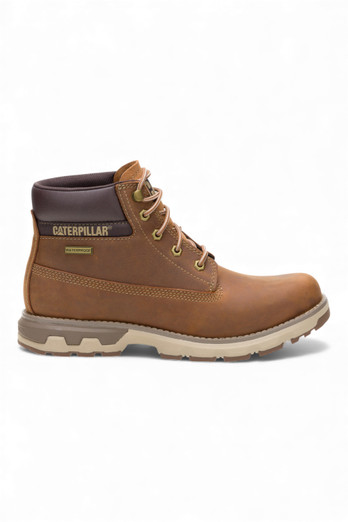 Mens Waterproof Pursue Leather Hiking Ankle Boots - Brown