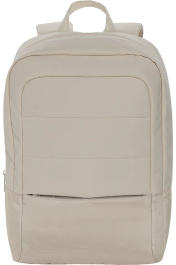 Armond Unisex Aware Laptop Backpack 17 Litres - Beige