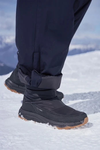 Bottes de neige thermiques rembourrées Hail pour homme - Noir