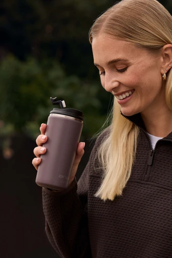 Insulated Travel Mug 380ml - Brown