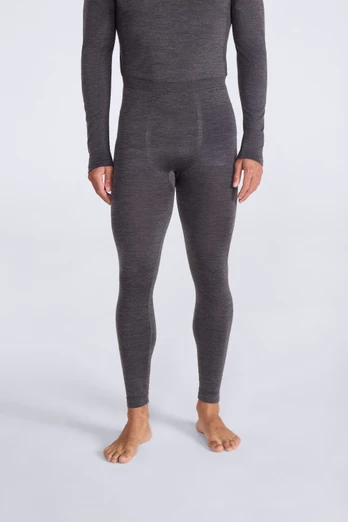 Aeryn Mens Merino Blend Seamless Pants - Black