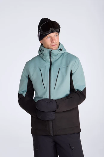 Interstellar Mens Waterproof Ski Jacket - Light Teal