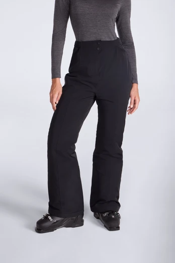 Alara Womens High Waist Waterproof Ski Pants - Black
