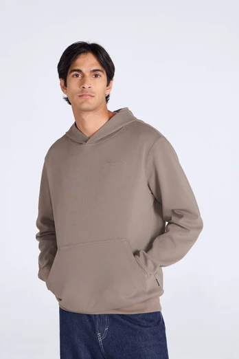 Jude Mens Travel Pique Hoodie - Stone