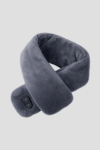 Heated Massage Scarf Unisex - Dark Grey