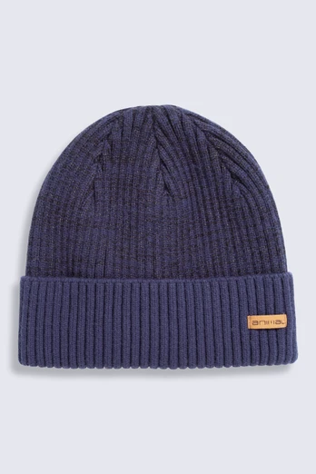 Billy Mens Sherpa Lined Beanie - Navy