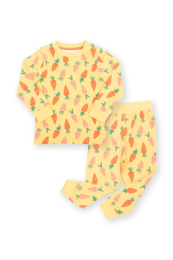 Kids 95% Organic Cotton Pyjamas - Happy Carrot