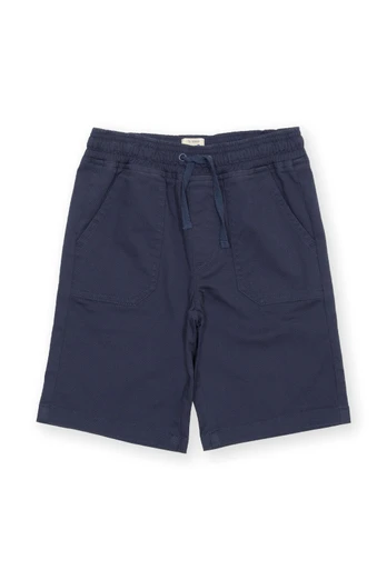 Kids Yacht 97% Organic Cotton Shorts - Midnight
