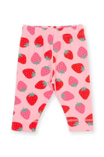 Baby 95% Organic Cotton Leggings - Berry Brave