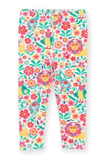 Kids 95% Organic Cotton Leggings - Growing Brave