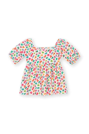 Kids Wild And Free 100% Organic Cotton Blouse - Wild And Free
