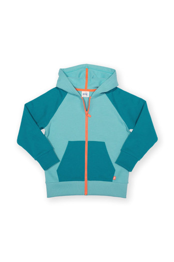 Kids 100% Organic Cotton Hoody - Colour Block