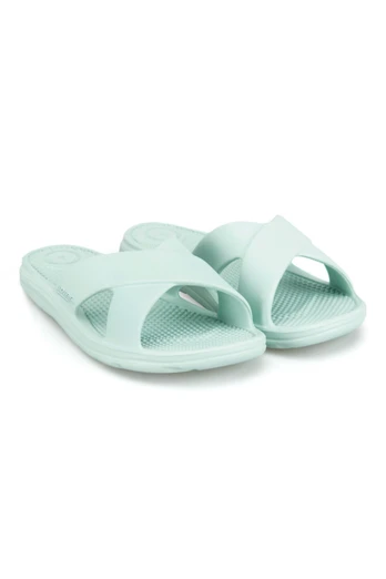 Womens Solbounce Cross Slide - Mint