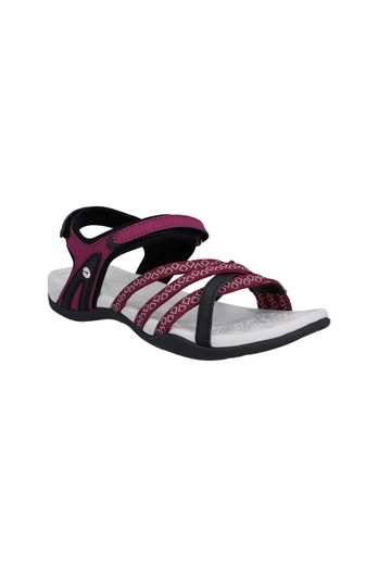 Womens Savanna II Sandal - Cherry Lacquer/Black