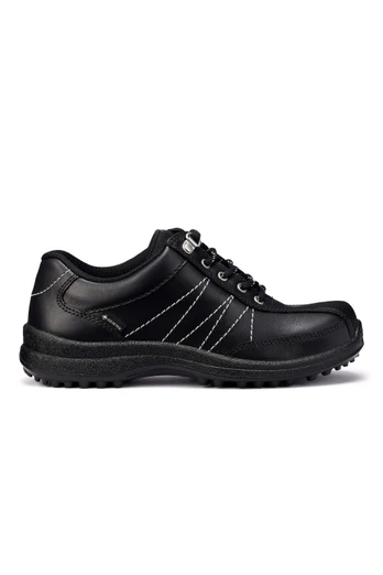 Mist Gore-Tex Women's Wide Fit Leather  Shoe - Black