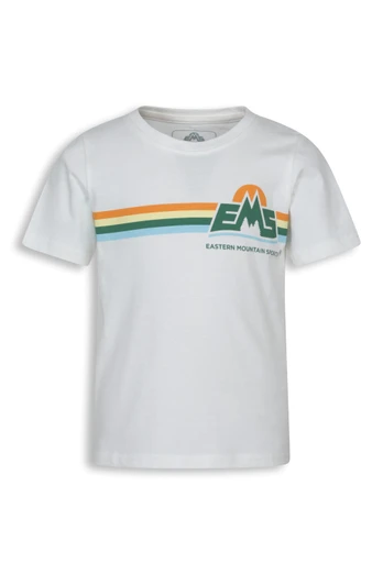 EMS Kids Printed Tee - Off White