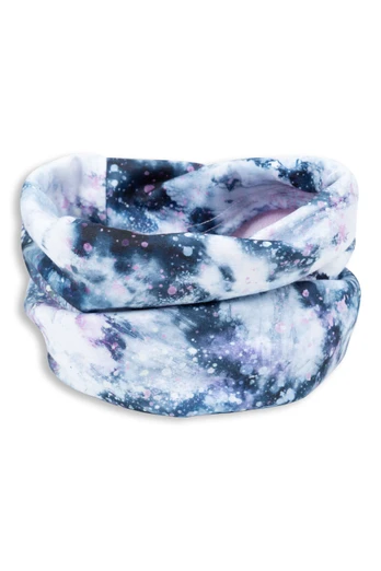 EMS Kids Printed Sherpa Snood - Off White