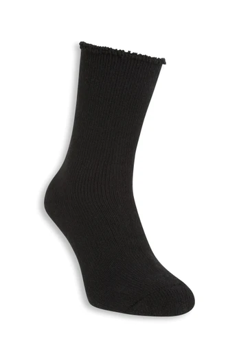 EMS Mens Merino Thermal Quarter Length Socks - Black