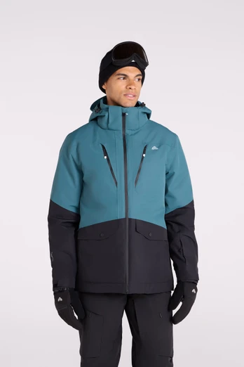 EMS Veste de ski imperméable 3 en 1 Infinity pour hommes - Vert