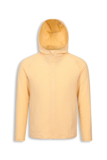 EMS Sunguard Kids Long Sleeve Zipped Top - Bright Yellow