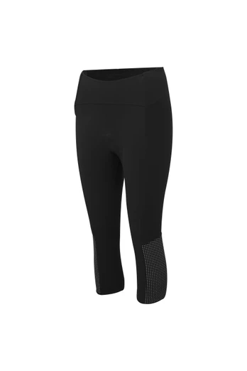 Nightvision Womens 3/4 Cycling Tights - Black