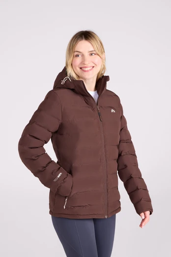 EMS Veste isolante thermosoudée Polar pour femmes - Marron