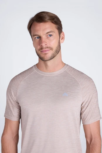 EMS Nova Men’s IsoCool Short Sleeve Tee - Off White