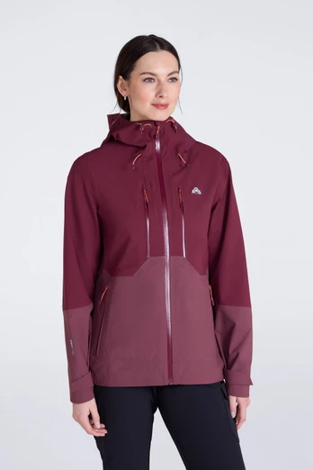 EMS Nordra Tech Womens 3-Layer Waterproof Jacket - Burgundy