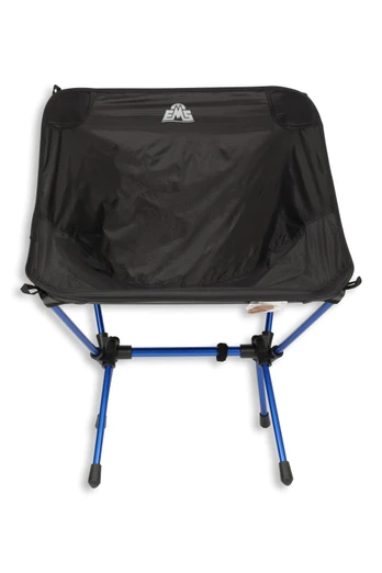 EMS Aluminum Foldable Low Chair - Black