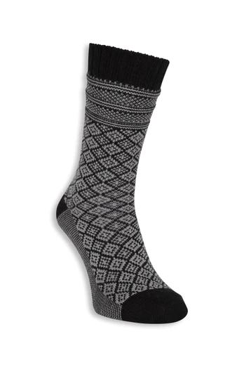 EMS Chaussettes Spot Merino Everyday Crew pour hommes - Noir